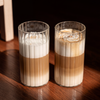 Großes Glas Streifen-Design | Norway
