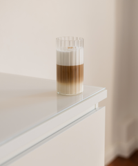 Großes Glas Streifen-Design | Norway