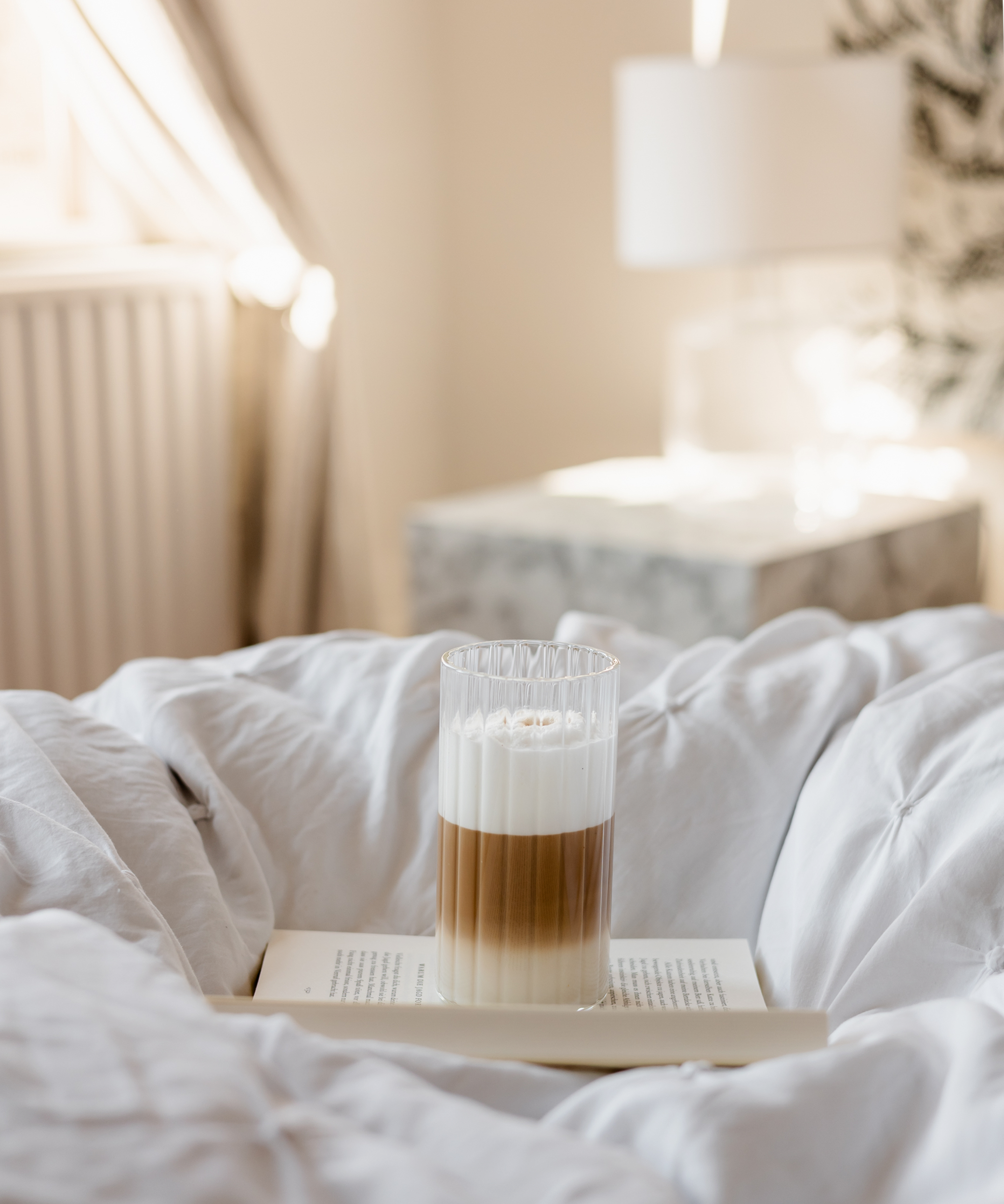 Großes Glas Streifen-Design | Norway