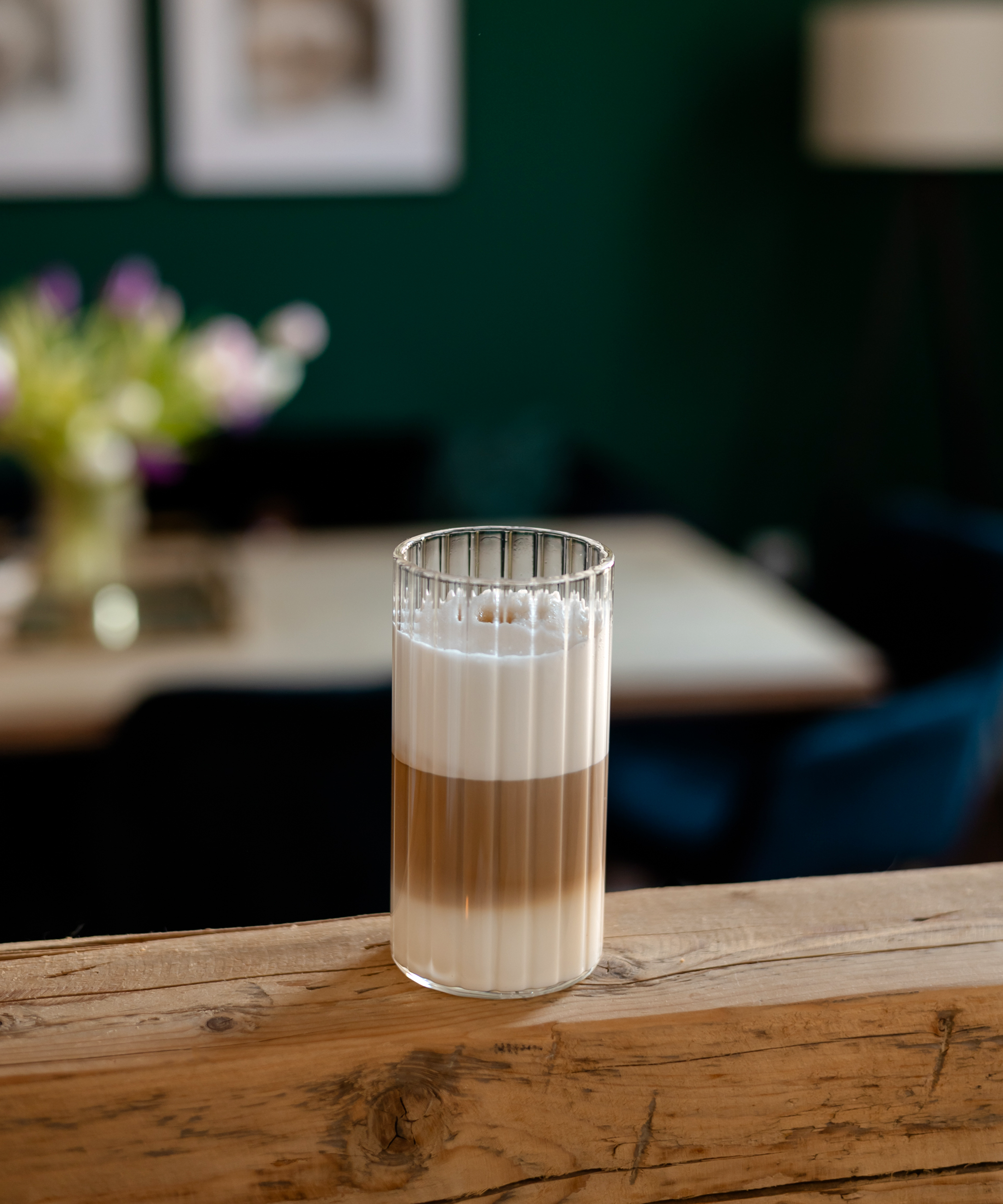 Großes Glas Streifen-Design | Norway