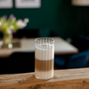 Großes Glas Streifen-Design | Norway