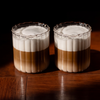 Kleines Glas Streifen-Design | Norway