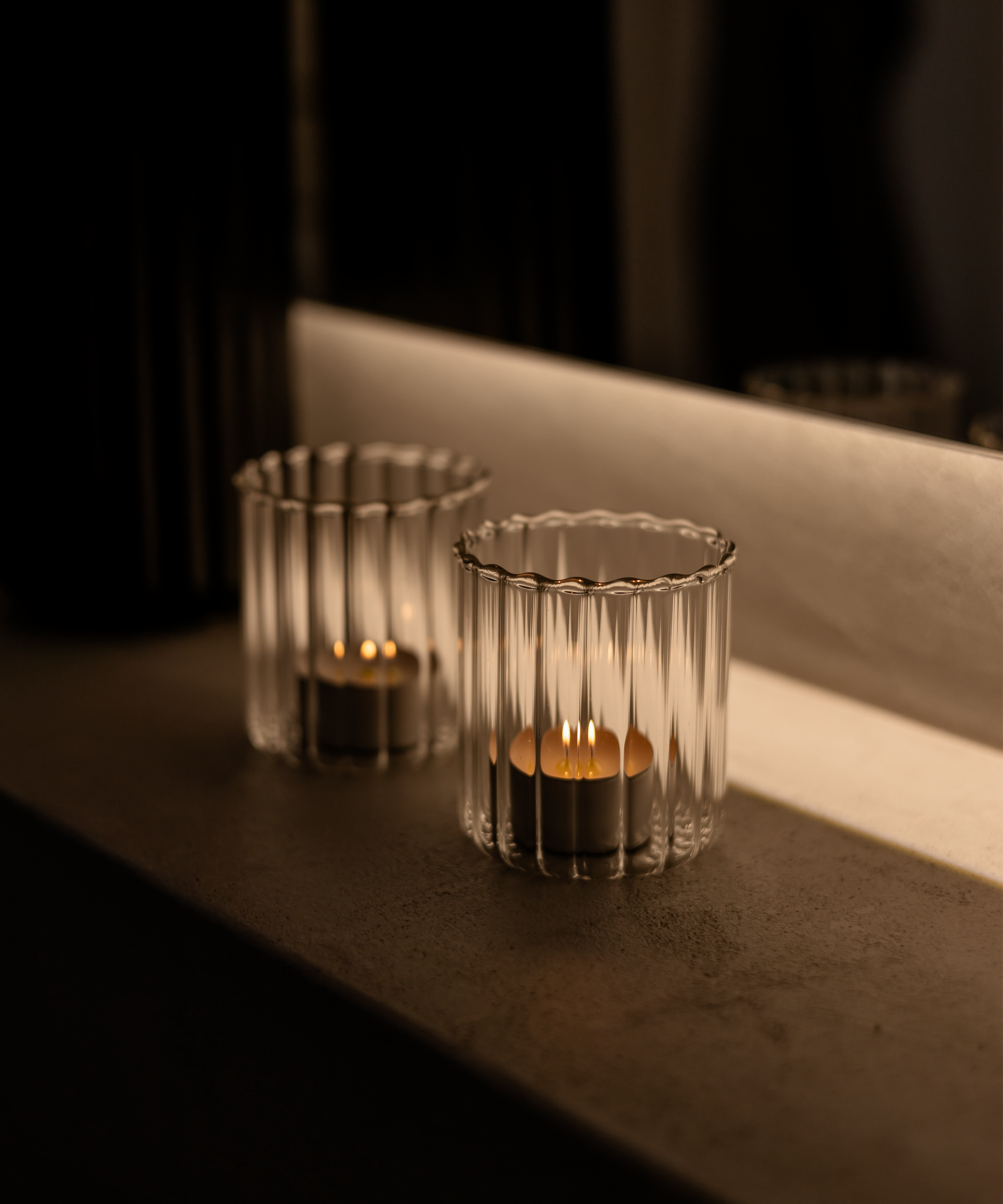 Kleines Glas Streifen-Design | Norway