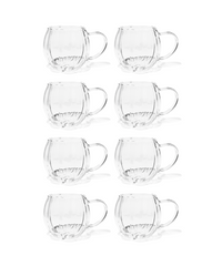 Glastasse Streifen-Design | Oslo
