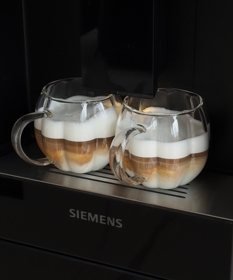 Glastasse Streifen-Design | Oslo