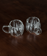 Glastasse Streifen-Design | Oslo