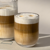 Geriffeltes kleines Glas | Paris