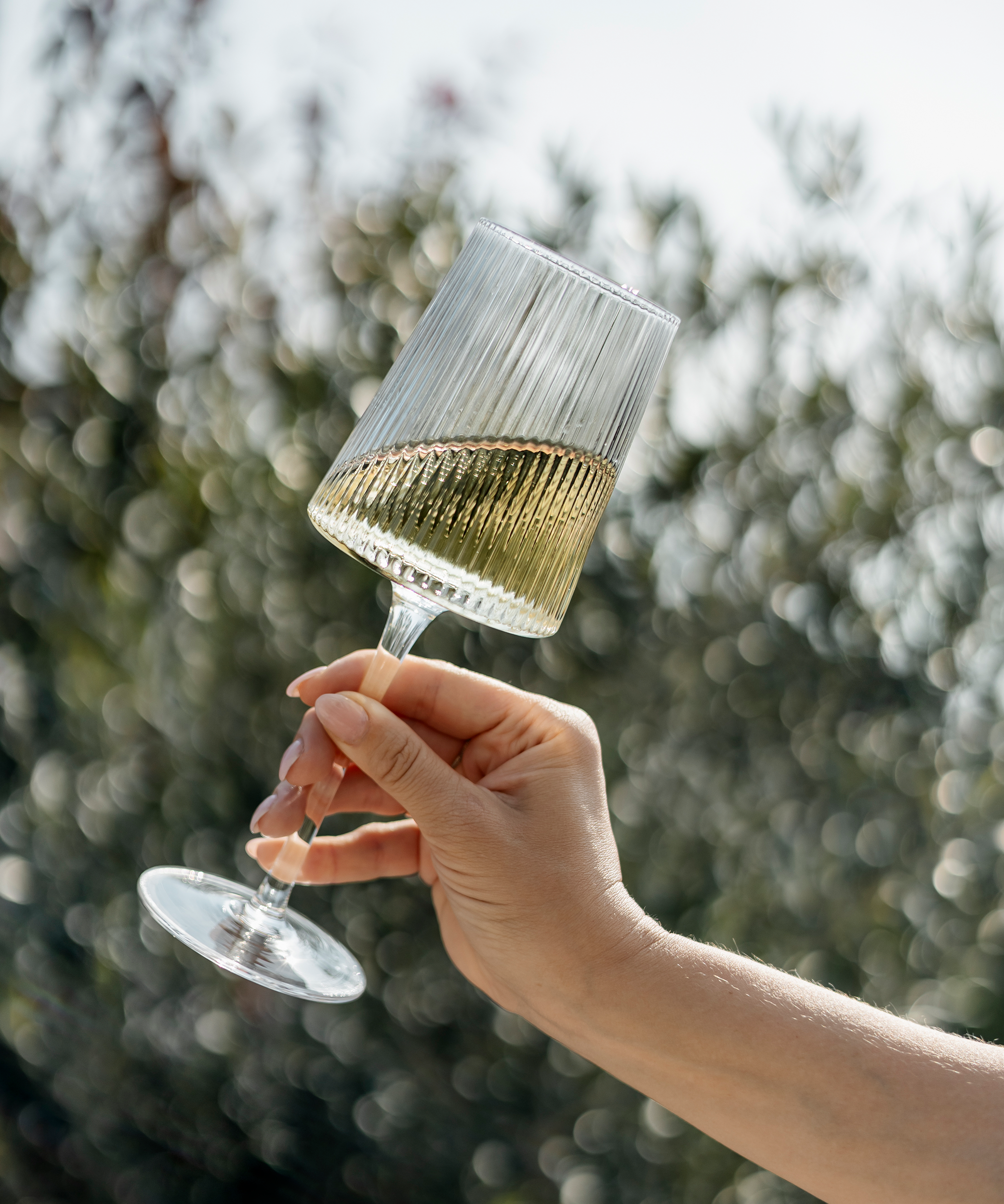 Paris geriffeltes Weinglas | Secret Sale