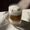 Geriffelte Glastasse (300ml) | Paris