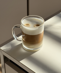 Geriffelte Glastasse (300ml) | Paris