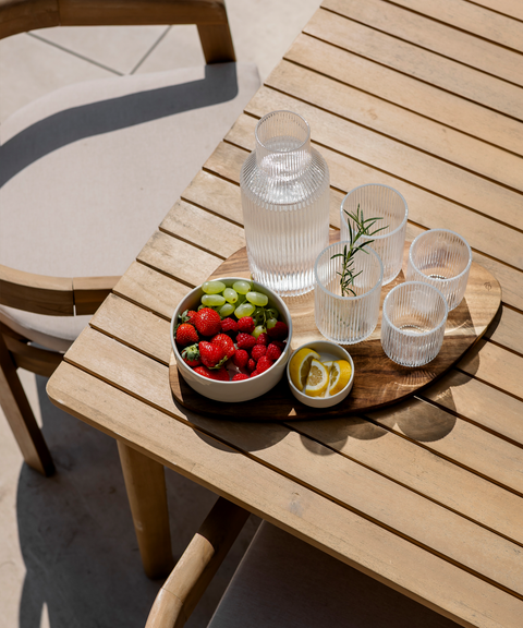 Geriffeltes kleines Glas | Paris