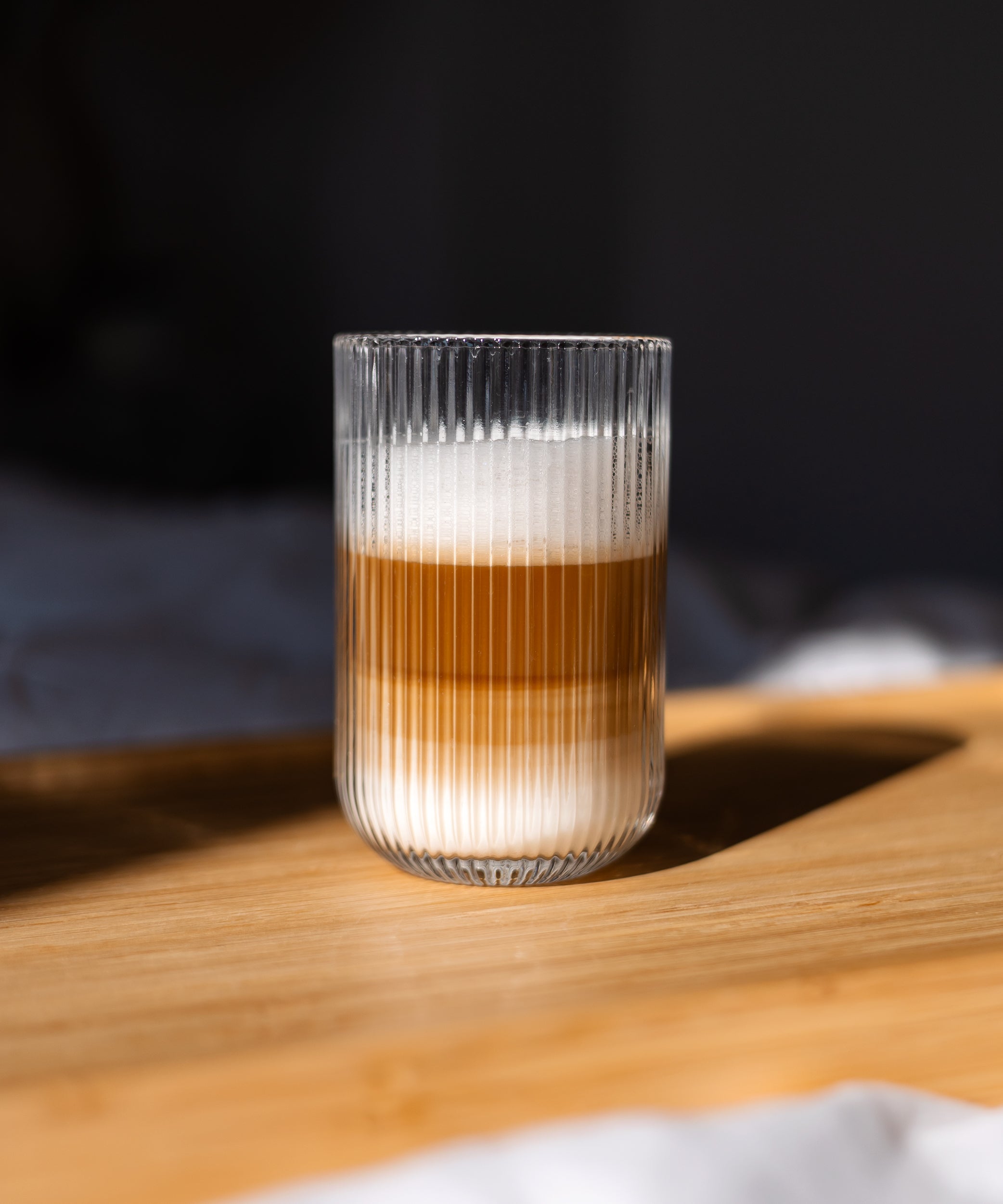 Geriffeltes großes Glas | Paris