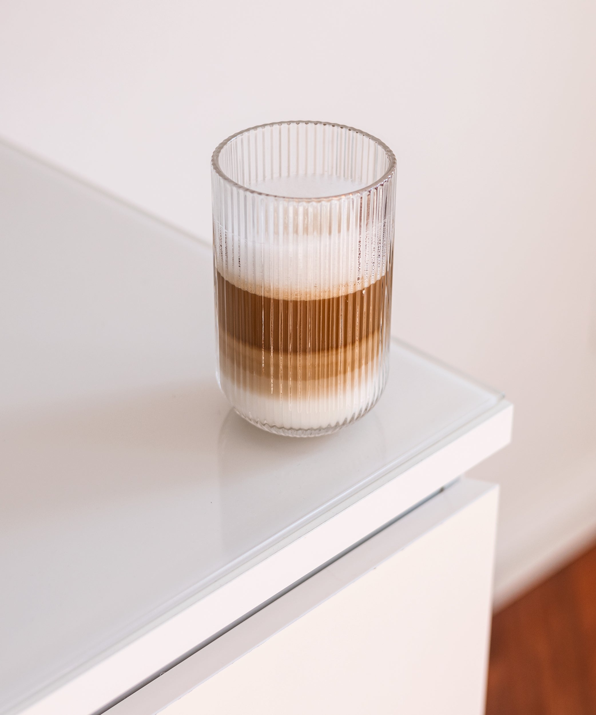 Geriffeltes großes Glas | Paris