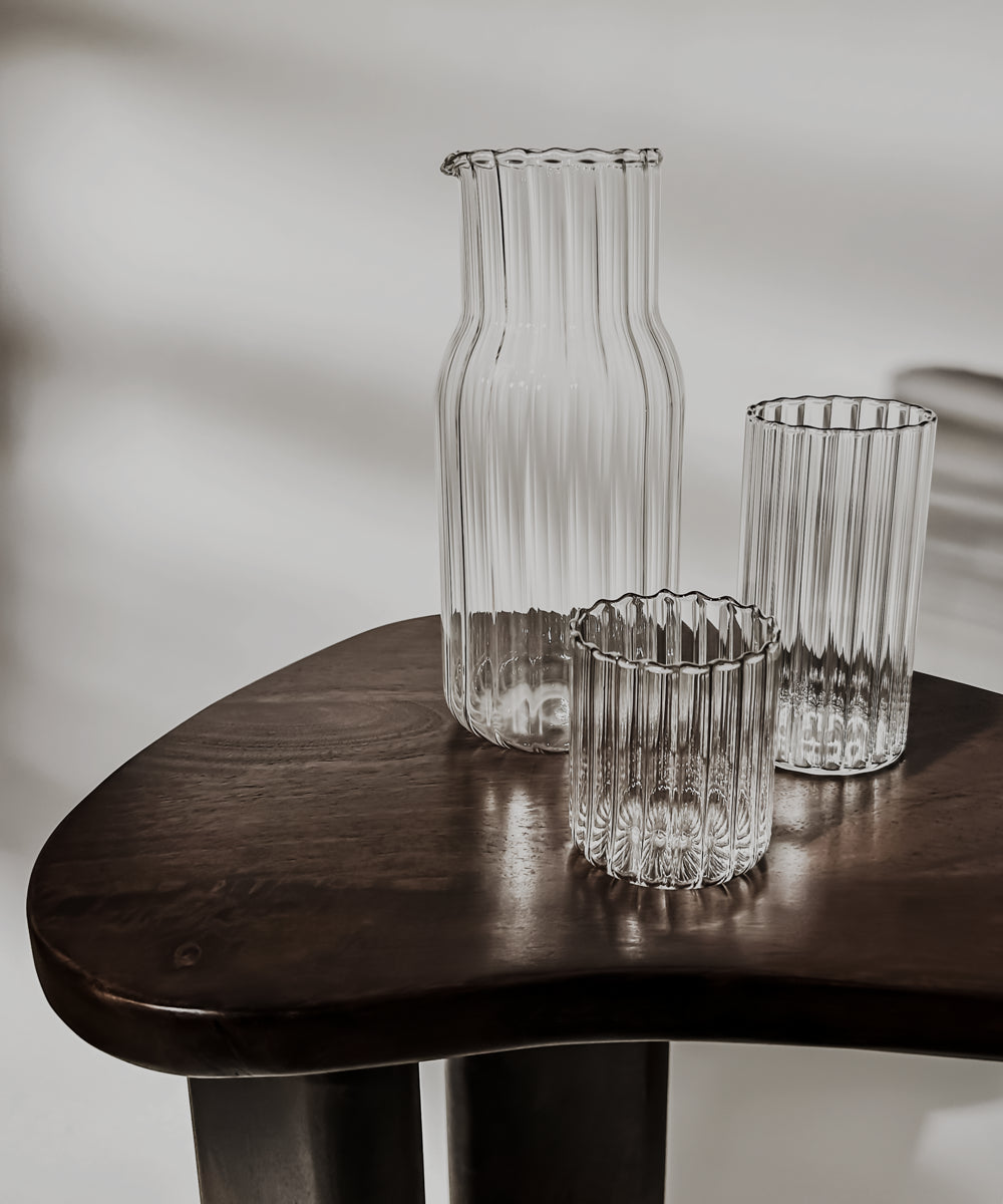 Wasserkaraffe Streifen-Design