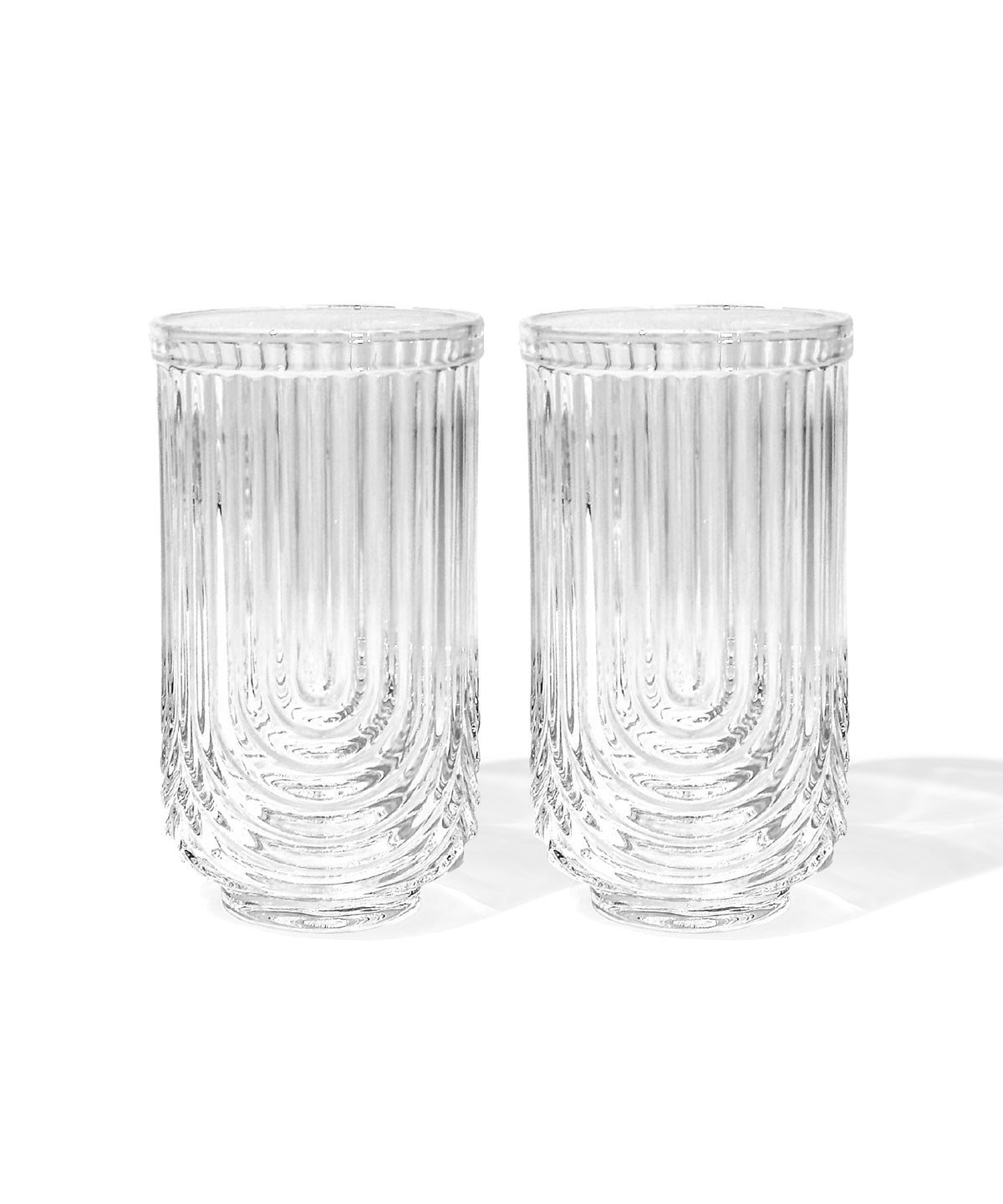 Großes Glas Bogen-Design