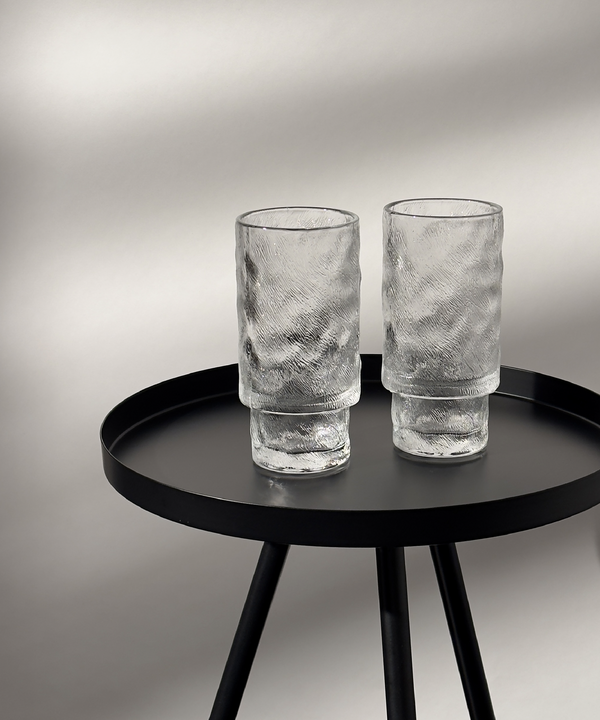 Längliches schraffiertes Glas | Canada