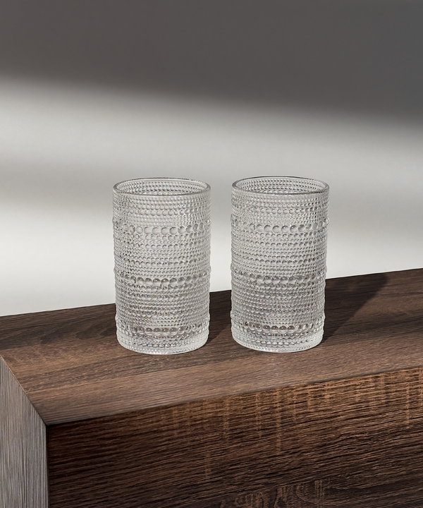 Großes perlenbesetztes Glas | Atlanta