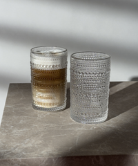 Großes perlenbesetztes Glas | Atlanta