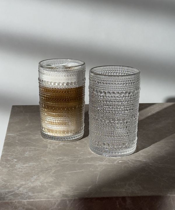 Großes perlenbesetztes Glas | Atlanta