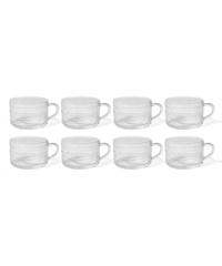 Perlenbesetzte Glastasse | Atlanta