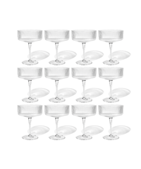 Geriffeltes Champagnerglas | Paris