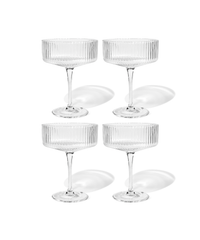 Geriffeltes Champagnerglas | Paris