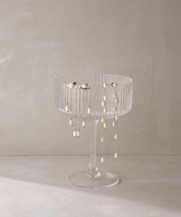 Geriffeltes Champagnerglas | Paris
