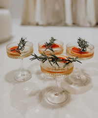 Geriffeltes Champagnerglas | Paris