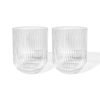 Geriffeltes kleines Glas | Paris