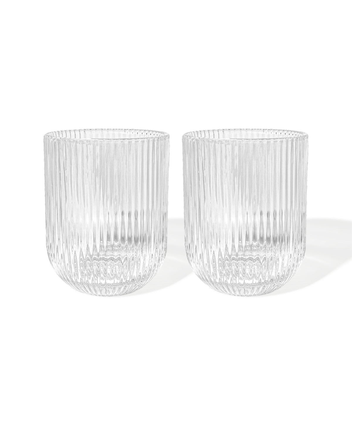 Geriffeltes kleines Glas