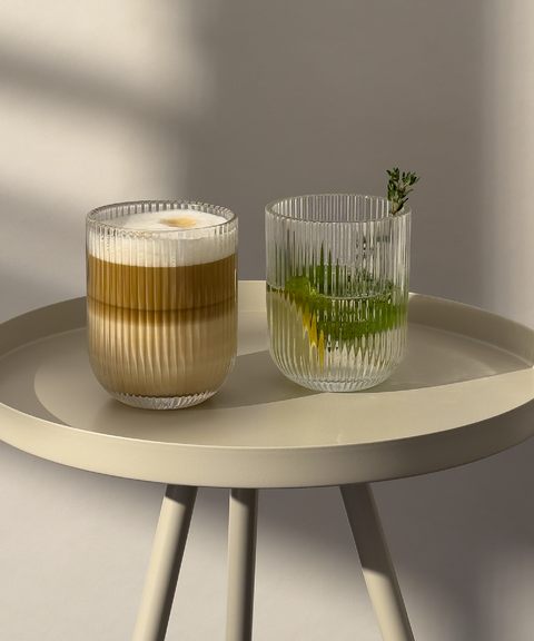 Geriffeltes kleines Glas | Paris