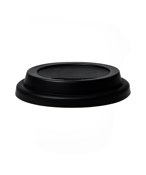 Schwarzer To-Go Becher Deckel | Brooklyn