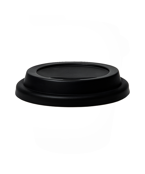 Schwarzer To-Go Becher Deckel | Brooklyn