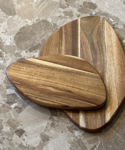 Kleines Servierbrett zum Anrichten aus der Serie Sila – Materialdetail