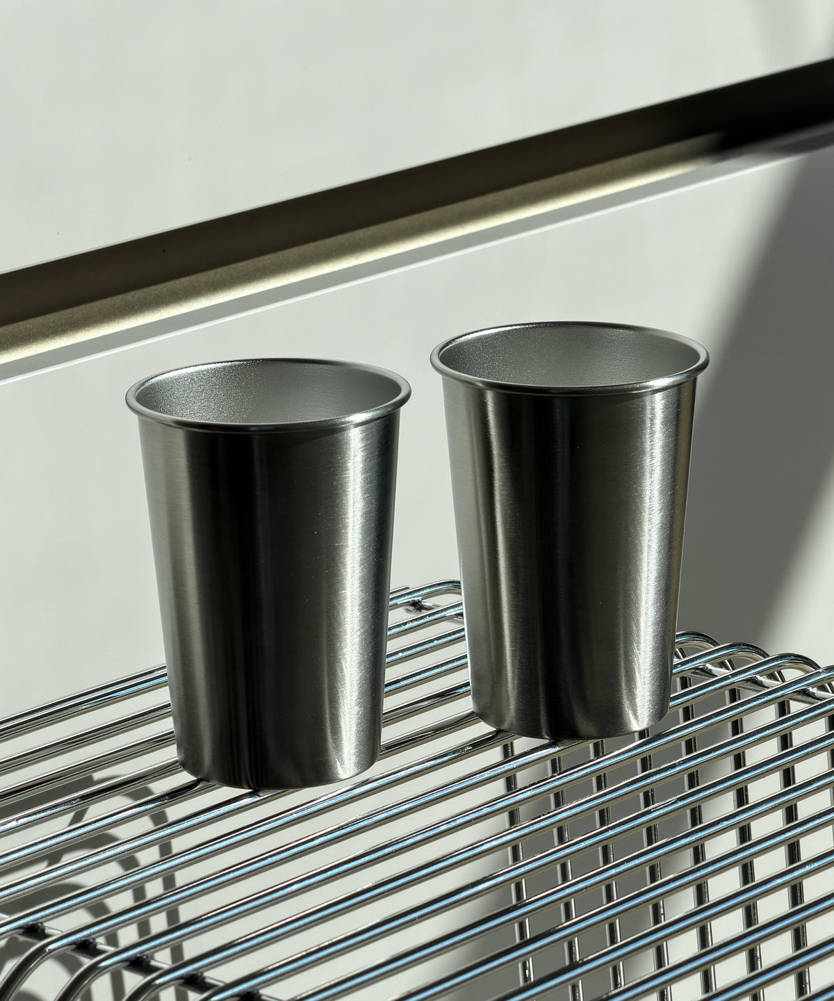 Großer Edelstahl Becher | Steel