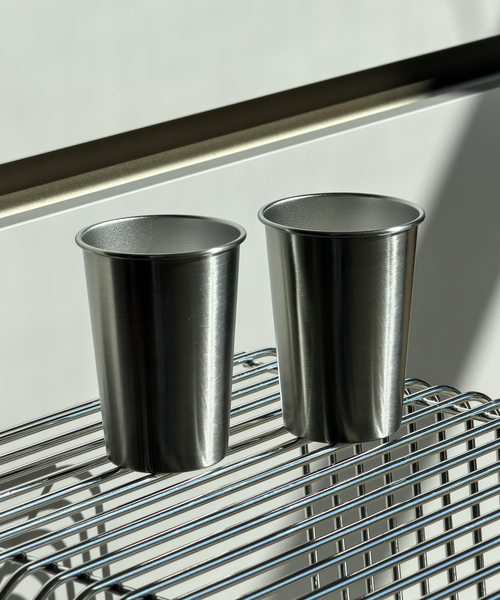 Großer Edelstahl Becher | Steel