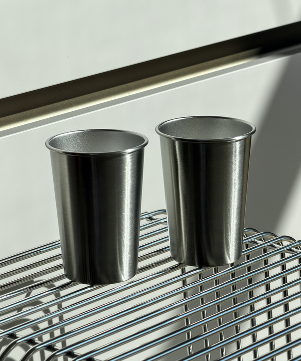 Großer Edelstahl Becher | Steel