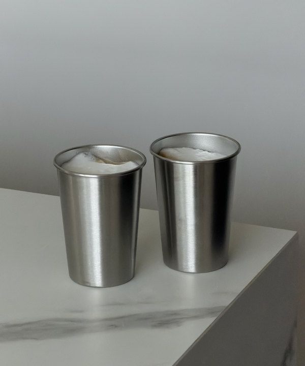 Großer Edelstahl Becher | Steel