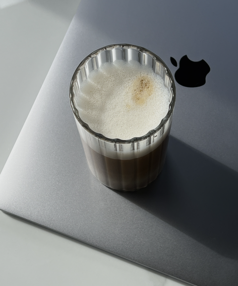 Großes Glas Streifen-Design | Norway