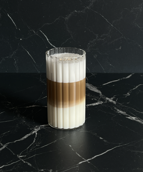 Großes Glas Streifen-Design | Norway