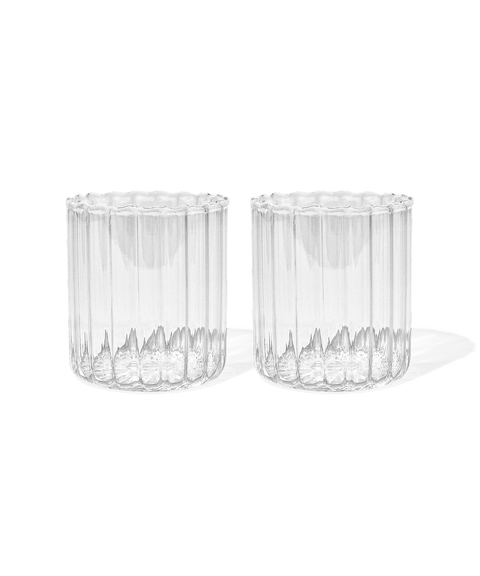 Kleines Glas Streifen-Design | Norway