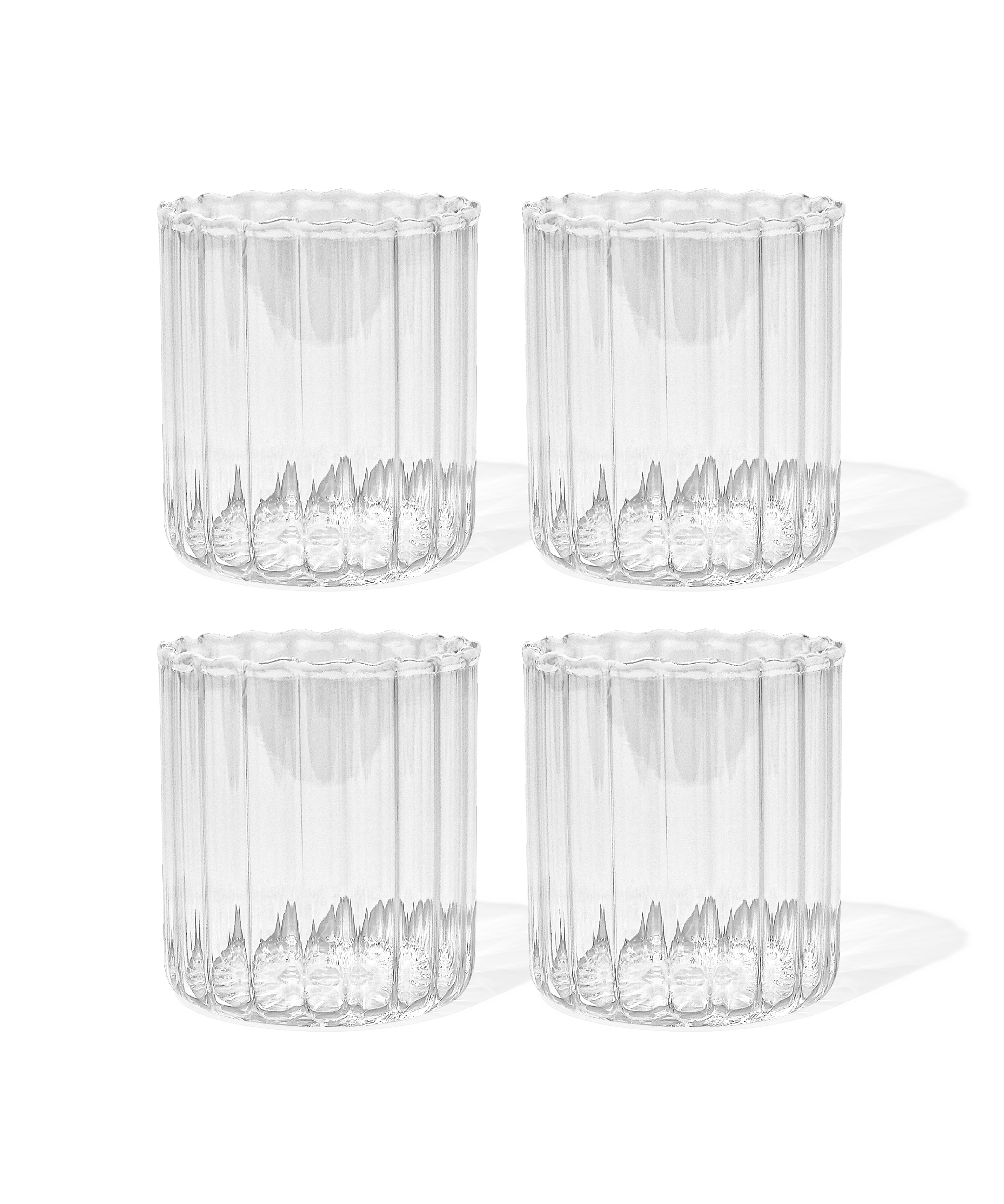 Kleines Glas im Streifen-Design (200ml) | Norway