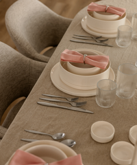 Besteck-Set Silber matt-gebürstet | Tava