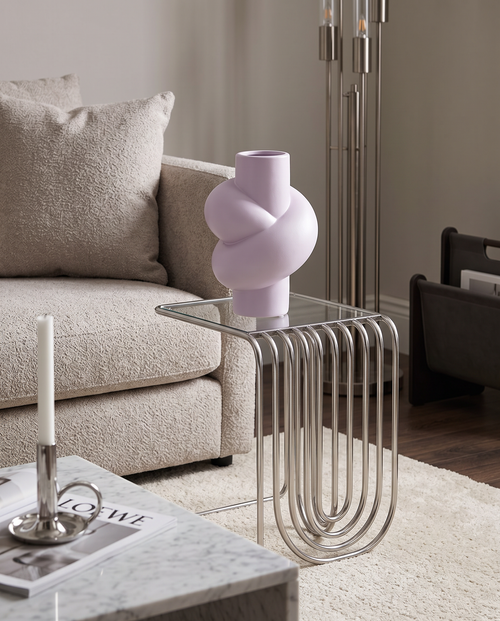 Flieder Keramik Vase in gedrehter Form | Tilda