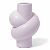 Flieder Keramik Vase in gedrehter Form | Tilda