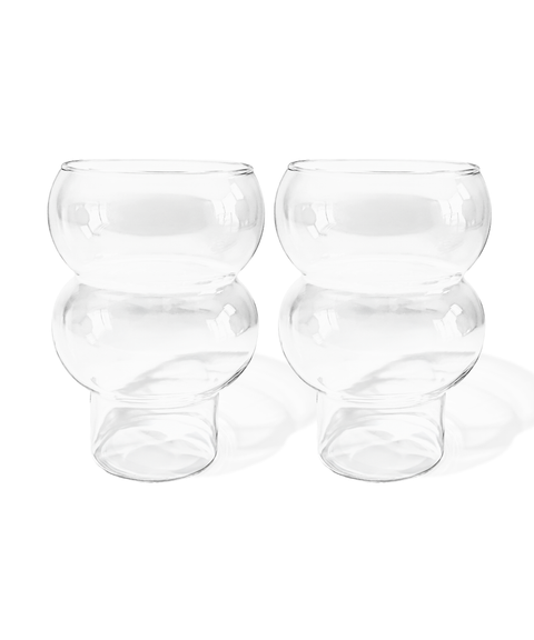 Großes Glas mit zwei Bubbles | Tokyo