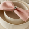 Serviettenringe Silber 6er Set | Tye