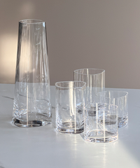 Karaffe & Gläser-Set im klaren Design B-Ware | Venice