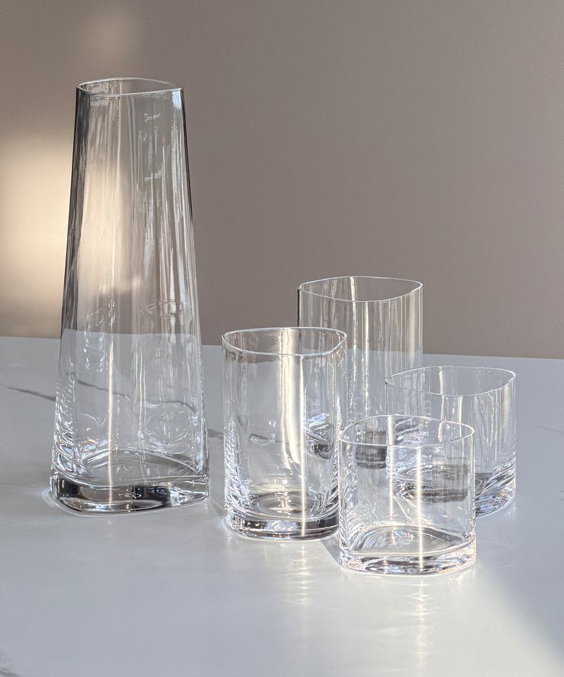 Karaffe & Gläser-Set im klaren Design B-Ware | Venice