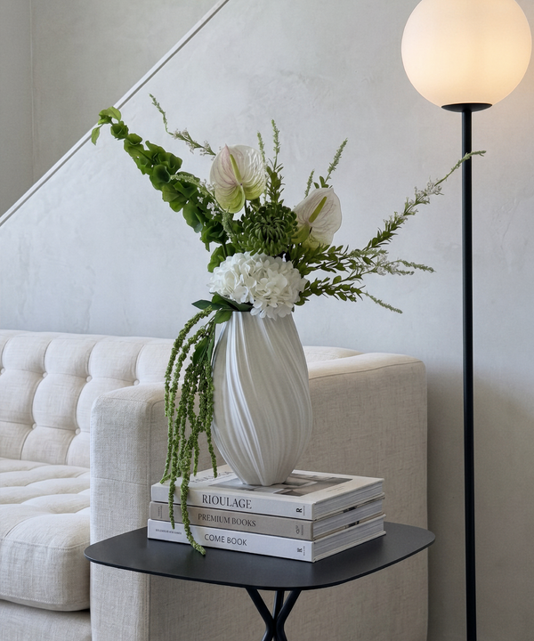Fresh Escape 8er Bouquet in Weiß & Grün | Bloom